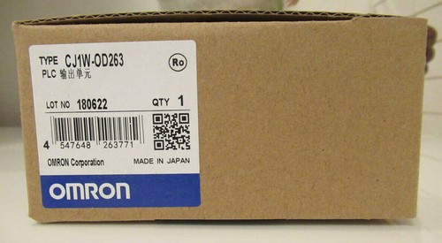 Omron cj1w od263 plc - omron, nuovo